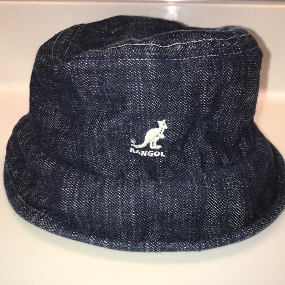 Kangol Accessories Vintage Kangol Denim Bucket Hat Poshmark